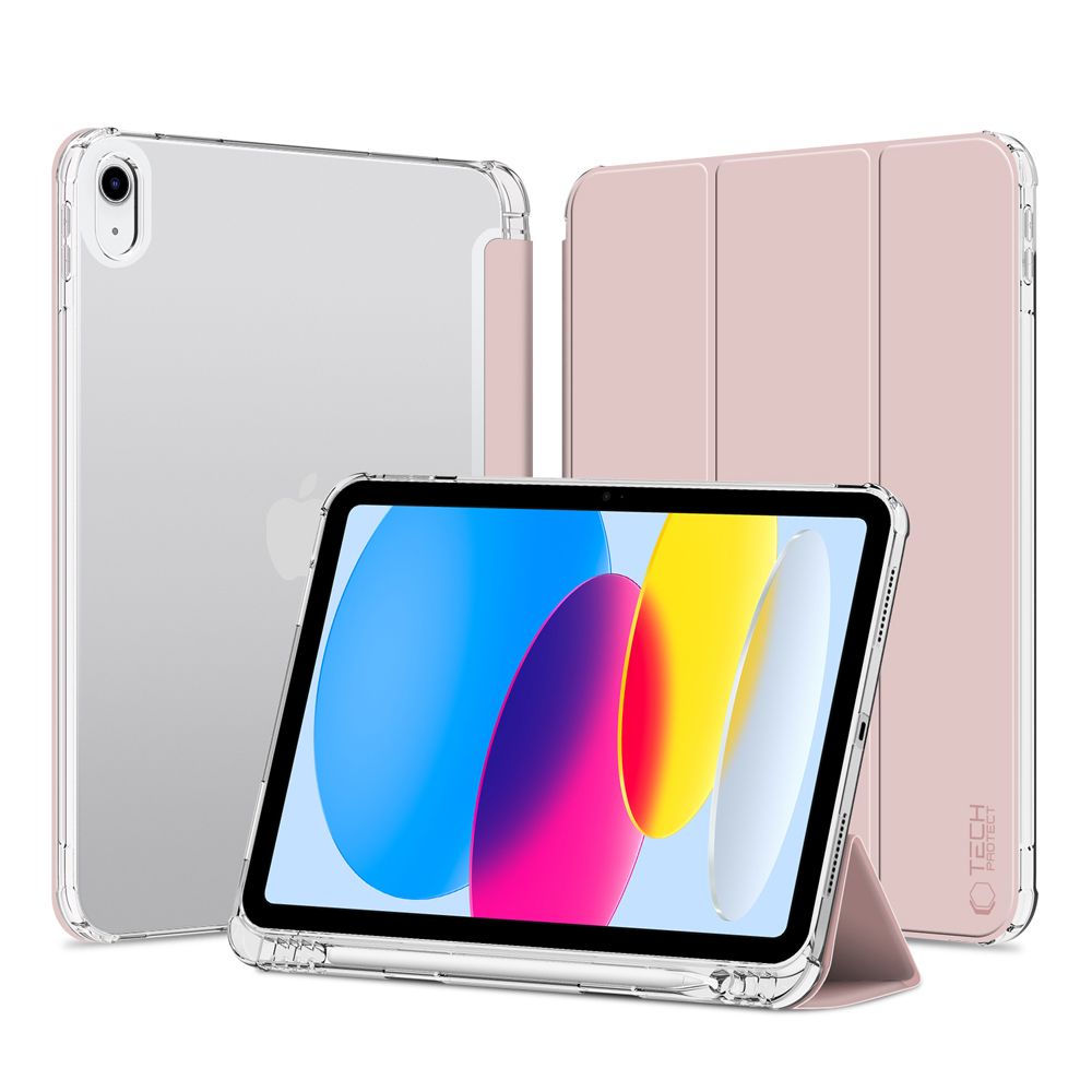 Tech-Protect SC Pen Hybrid чехол для iPad 10.9" 2022 - розовый