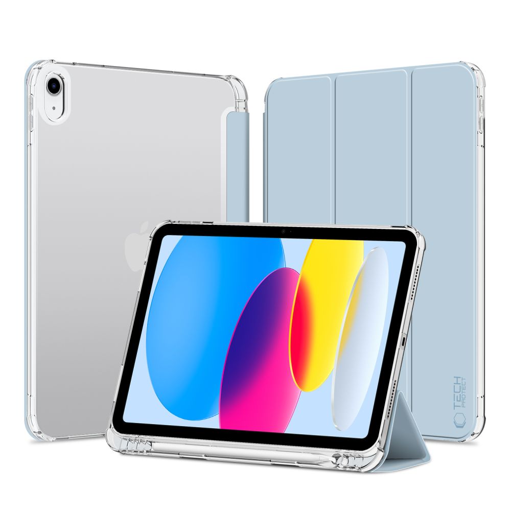 Tech-Protect SC Pen Hybrid ümbris jaoks iPad 10.9" 2022 - light sinine