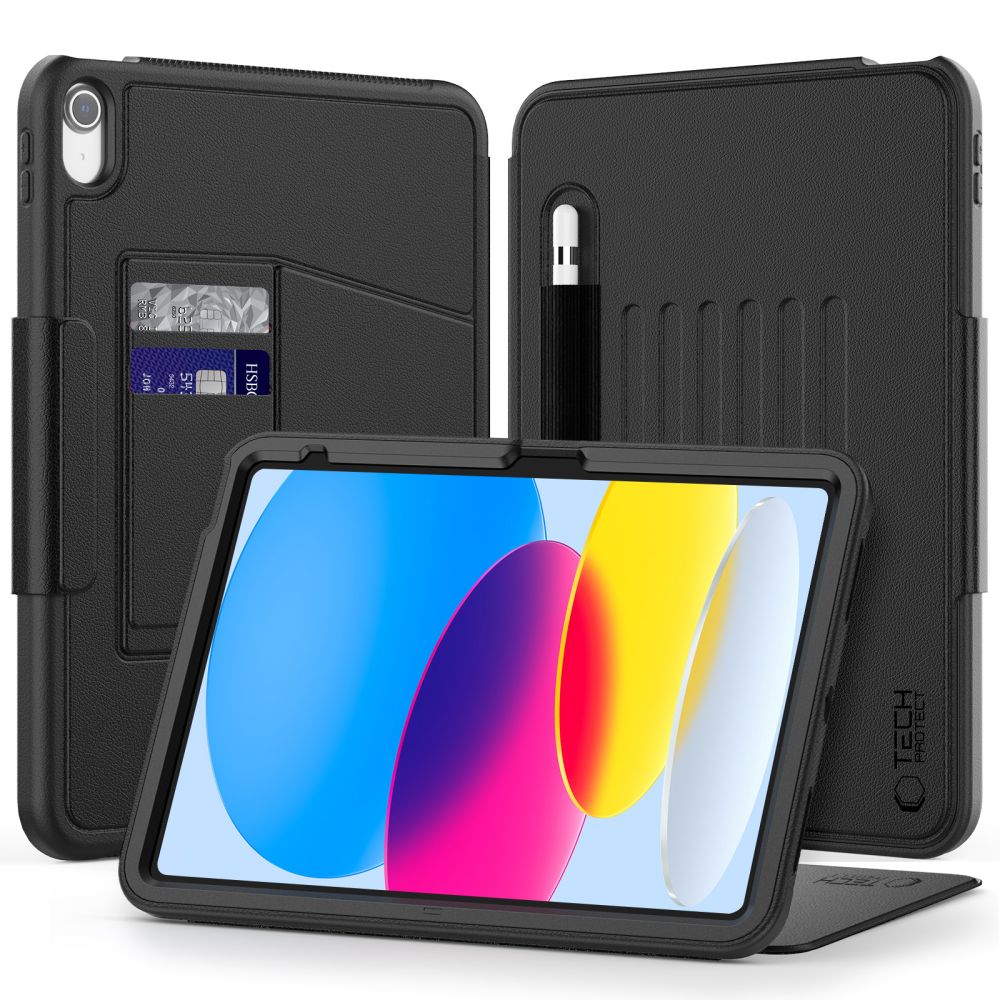 Чехол Tech-Protect SC Pen для iPad 10.9" 2022 (10-е поколение) / 11" 2025 (11-е поколение) - чёрный