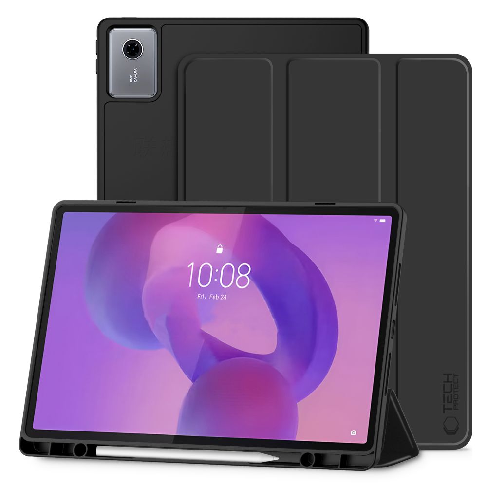 Tech-Protect SmartCase Pen Чехол для Lenovo Idea Tab Plus 12.1 TB-361 - чёрный