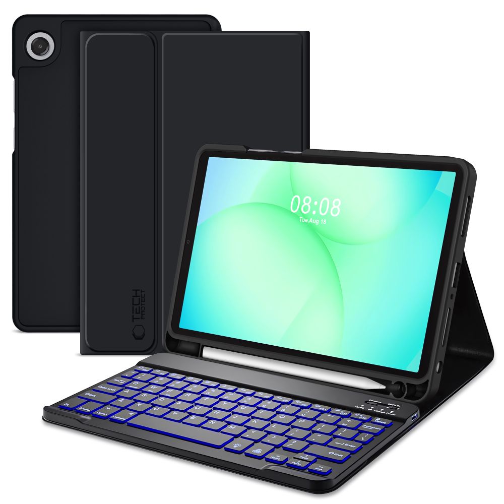 Чехол Tech-Protect SC Pen для Samsung Galaxy Tab A9+ A11+ Plus 11.0 X210 X215 X216 X230 X235 X236 - чёрный