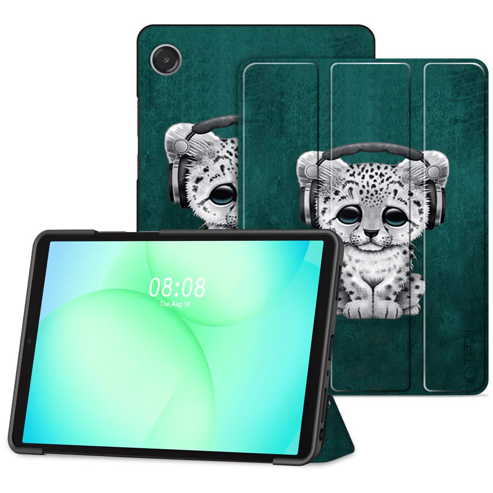 Чехол TechProtect SmartCase для Samsung Galaxy Tab A9+ A11+ Plus 11.0 X210 X215 X216 X230 X235 X236 - зелёный