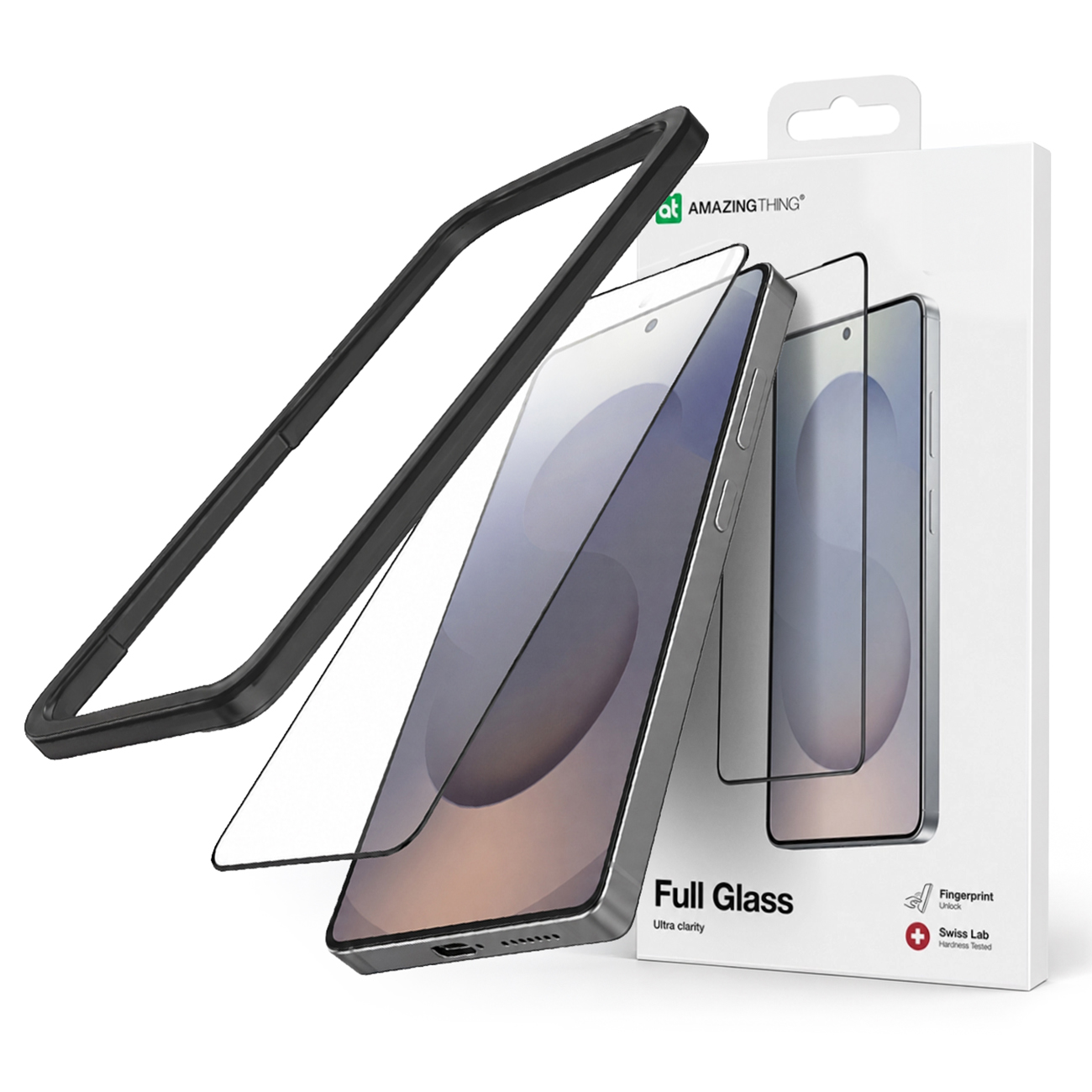 AmazingThing Radix Full Glass Закалённое стекло для Samsung S26 прозрачное