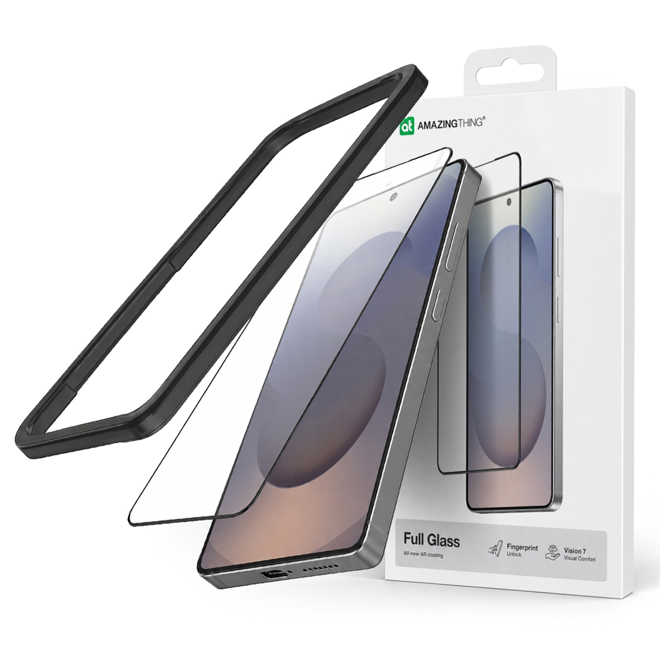 AmazingThing TITAN Vision 7 karastatud klaas Samsung S26 Ultra jaoks