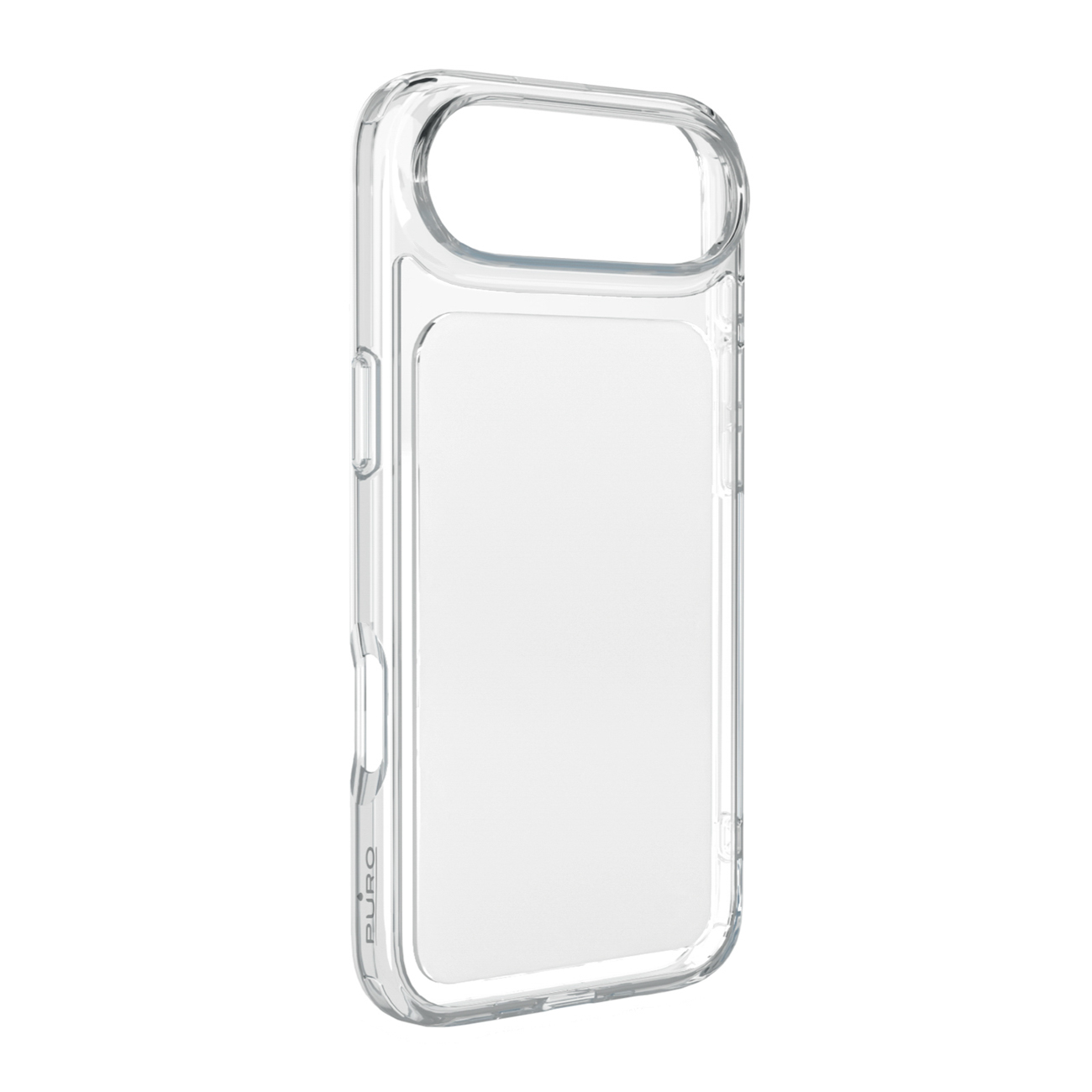 Puro Plate Mag ümbris iPhone 17 Air ühilduv MagSafe-ga - valge