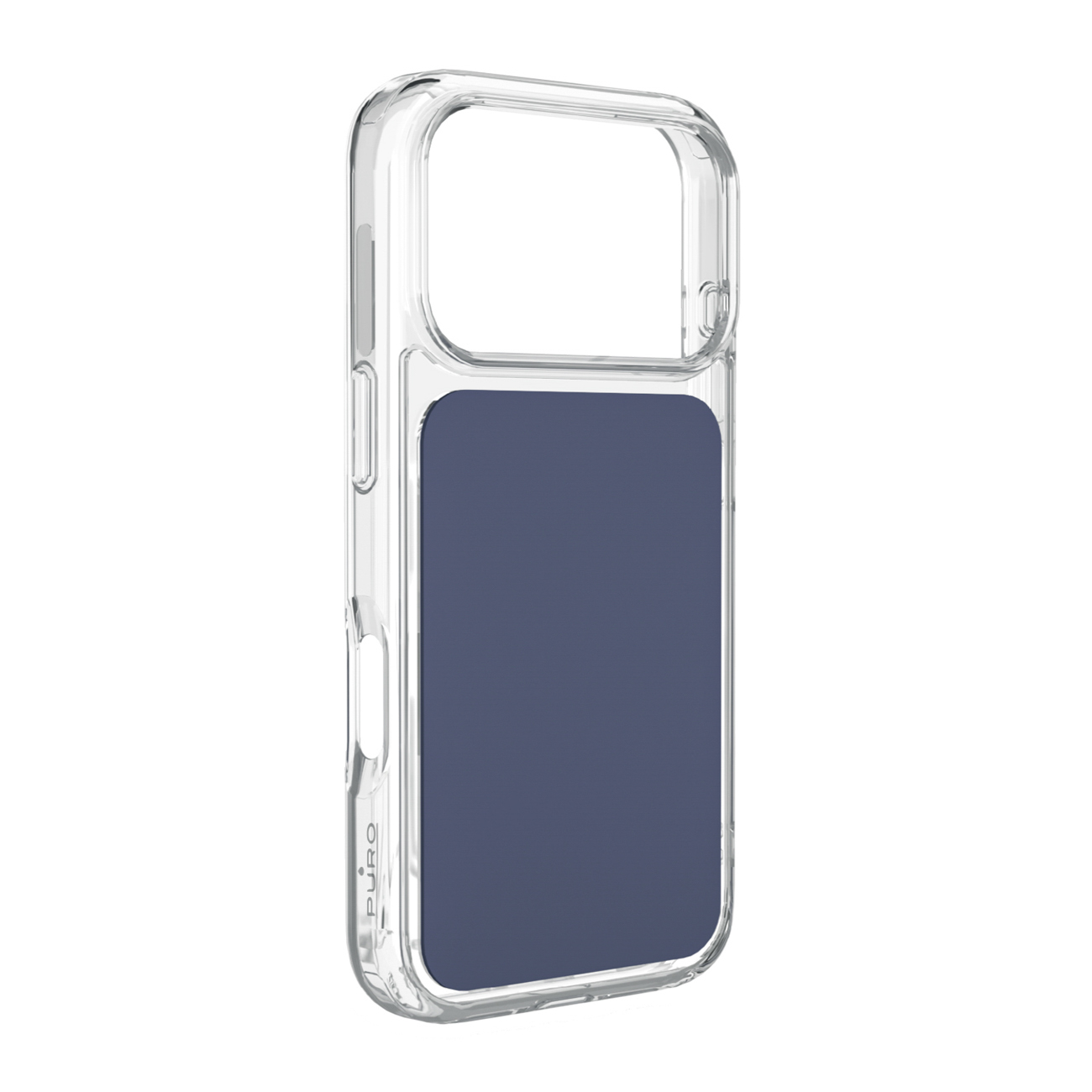 Puro Plate Mag ümbris iPhone 17 Pro Max ühilduv MagSafe-ga - sinine