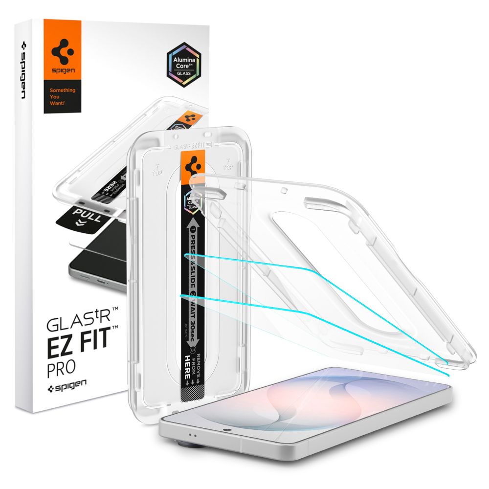 Spigen Glas.tR EZ Fit Pro AC Anti Reflection karastatud klaas 2 tk Samsung Galaxy S26 jaoks