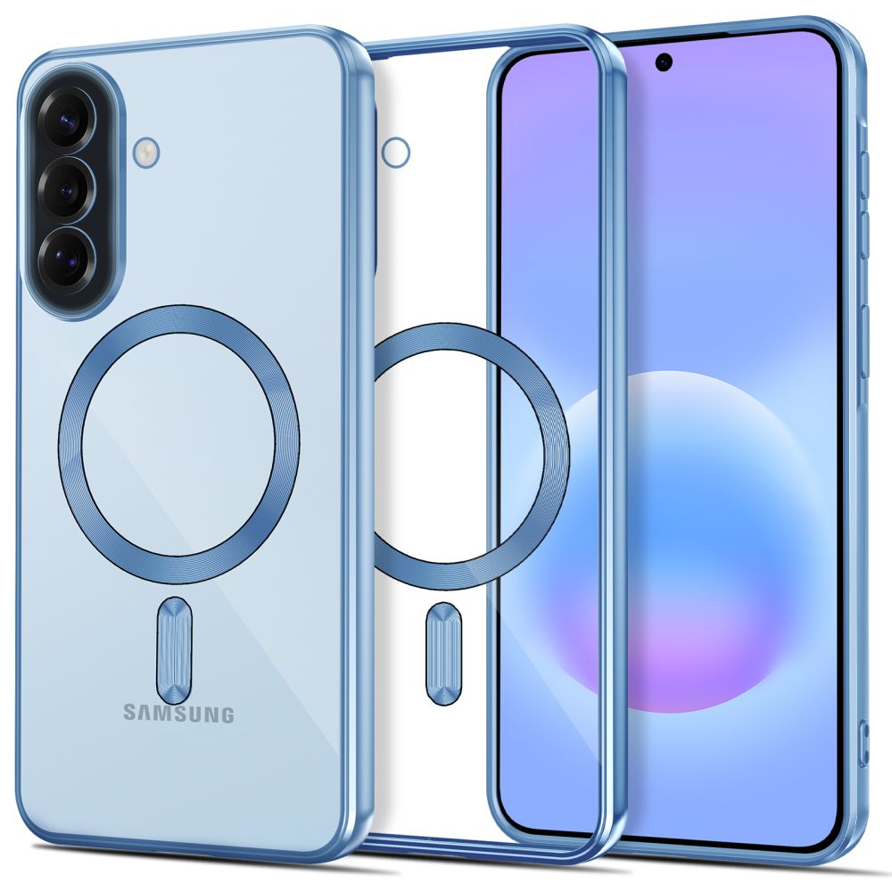 Tech-Protect MagFlex MagSafe ümbris Samsung Galaxy A57 5G jaoks - läbipaistev sinine