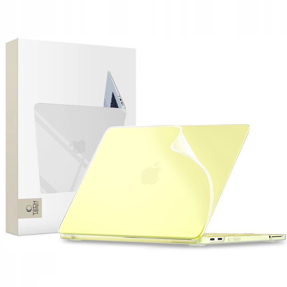 Tech-Protect Softshell ümbris MacBook Neo 13 2026 jaoks - läbipaistev matt
