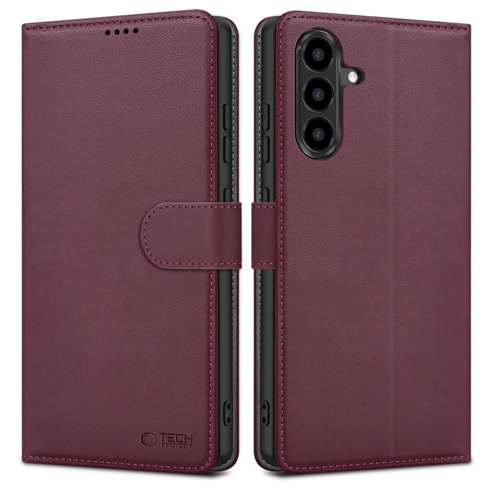Tech-Protect Wallet Чехол для Samsung Galaxy A27 5G - бордовый