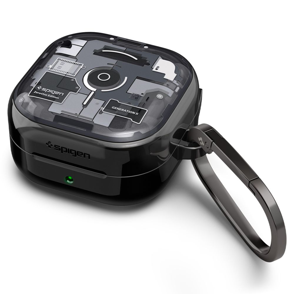 Spigen Ultra Hybrid Zero One ümbris Samsung Galaxy Buds 4 / 4 Pro jaoks - must