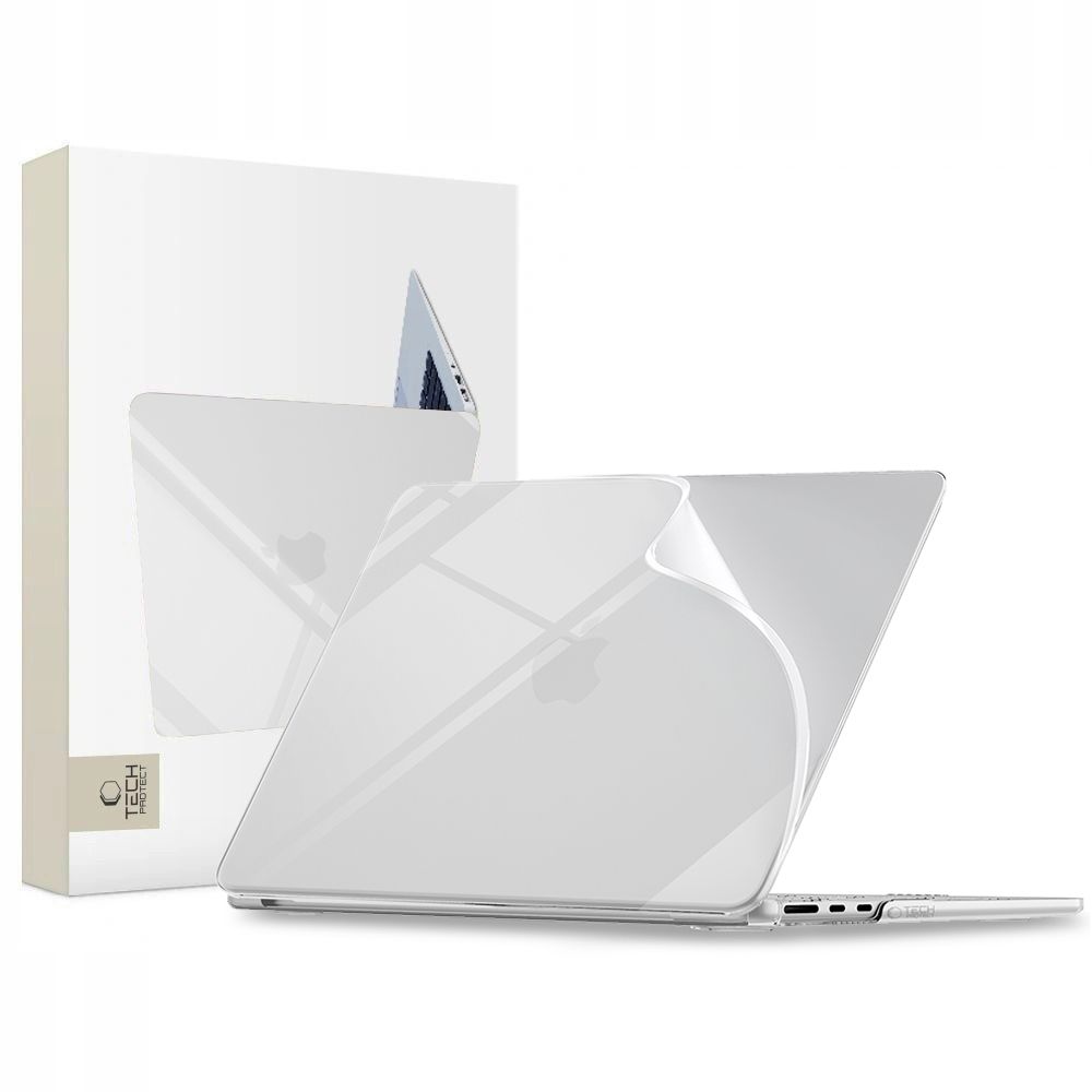 Tech-Protect Softshell umbris MacBook Air 15 tolli 2023 / 2024 / 2025 / 2026, labipaistev