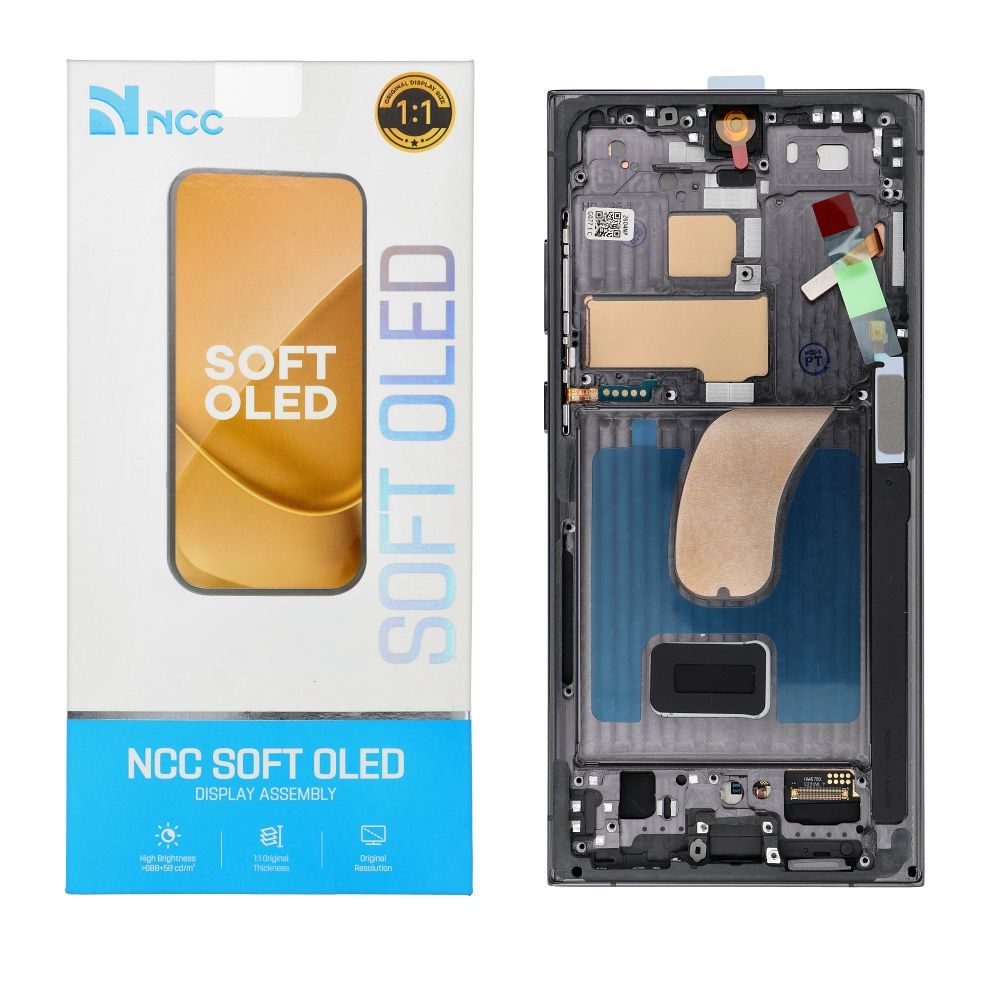 NCC LCD ekraan SAMSUNG S23 Ultra S918 Soft Oled