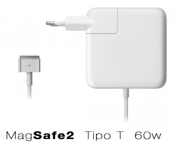 Зарядное устройство для ноутбука Macbook (16.5V 3.5A 60W) Magsafe 2 T-образный