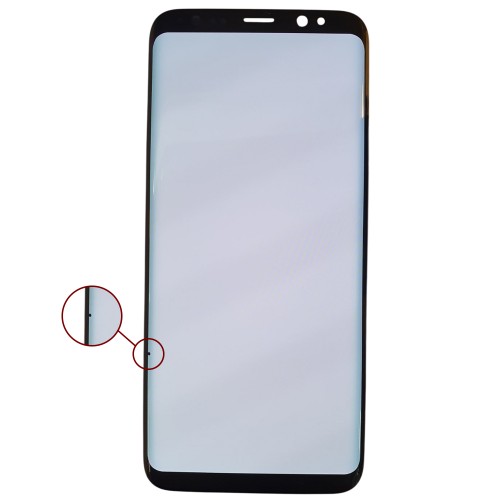 LCD ekraan sobib Samsung G950 S8 jaoks must (Uuendatud: Telemax) (versioon ilma raamita) (defektidega 2)