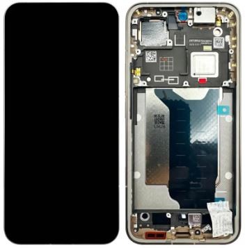 Xiaomi 15T Pro 5G LCD ekraan puuteekraaniga raamiga Mocha Gold originaal (hoolduspackett)