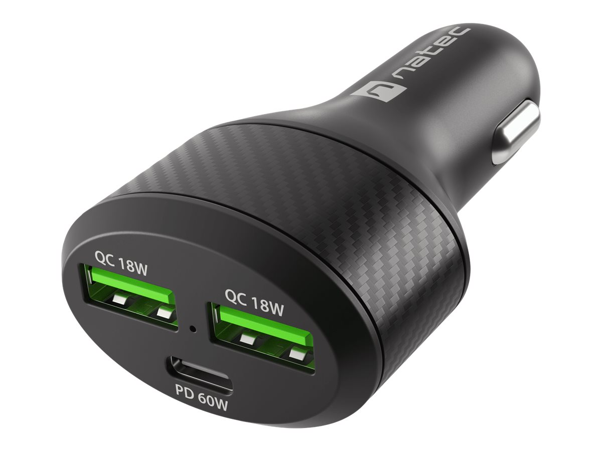 NATEC Car charger Coney PD 3.0 84W QC3.0