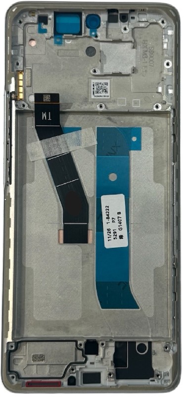 LCD screen Xiaomi Redmi Note 15 4G with touch screen with frame Forest Green original (service pack)