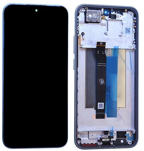 Xiaomi Redmi Note 15 Pro 5G LCD ekraan puuteekraaniga raamiga Liustikusinine originaal (hoolduspackett)