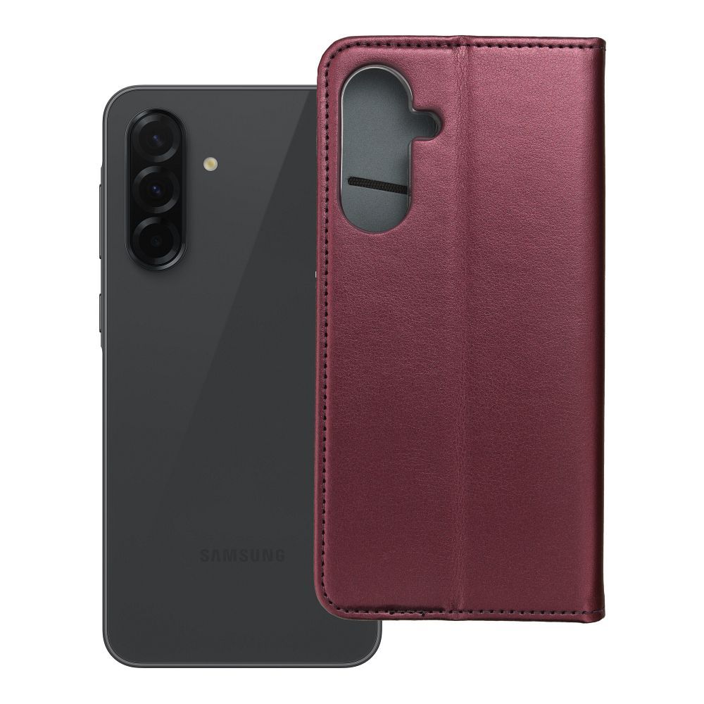 SMART MAGNETO Book Ümbris jaoks SAMSUNG A36 burgundy
