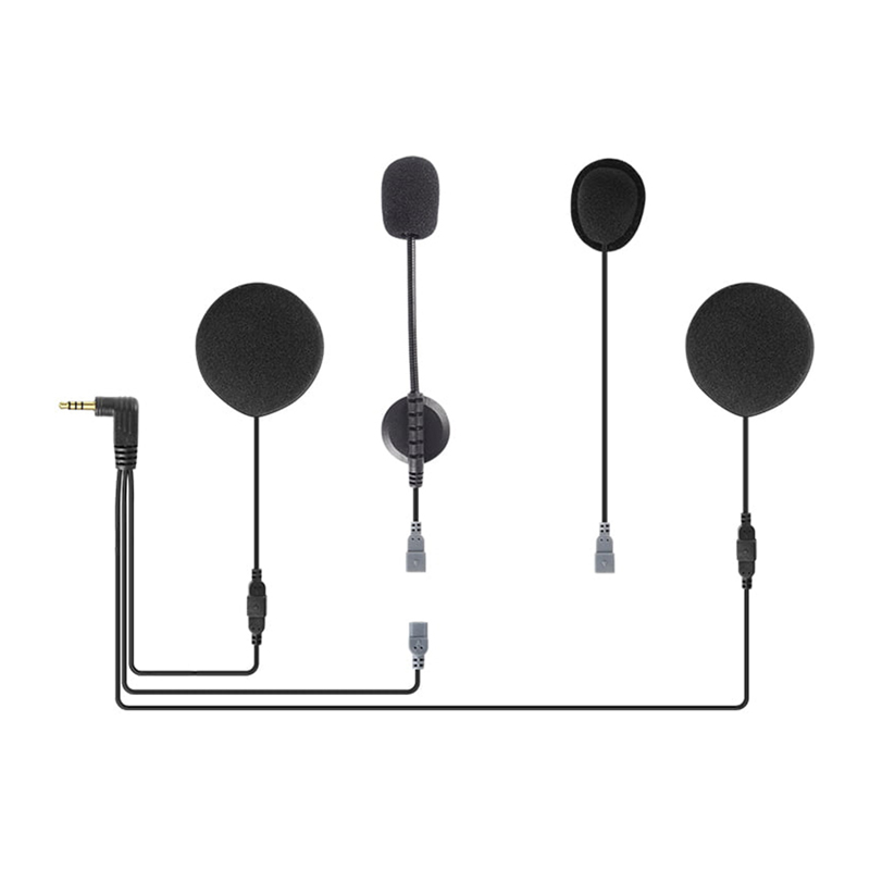 EJEAS HIFI-M2 korvaklapid mootorratta kiivrile 3.5 mm pistikuga, Q7 interkomile
