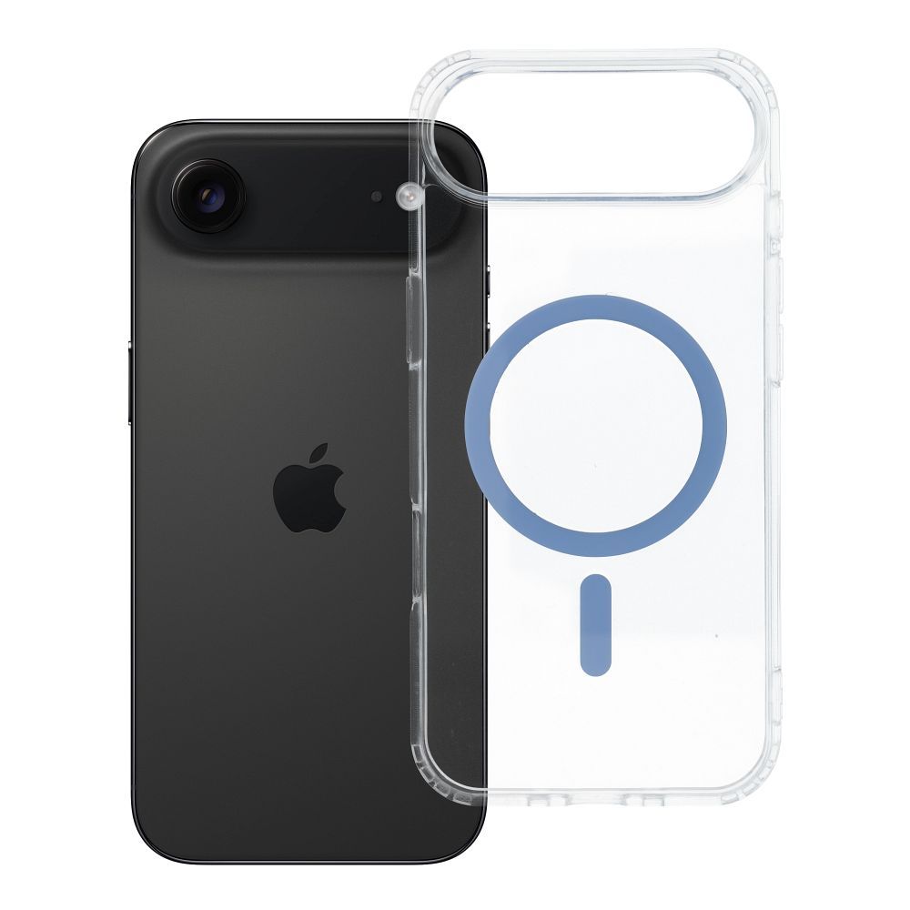 Drop Glue Colorful Ring Mag Cover compatible with MagSafe jaoks IPHONE 17 Air light sinine