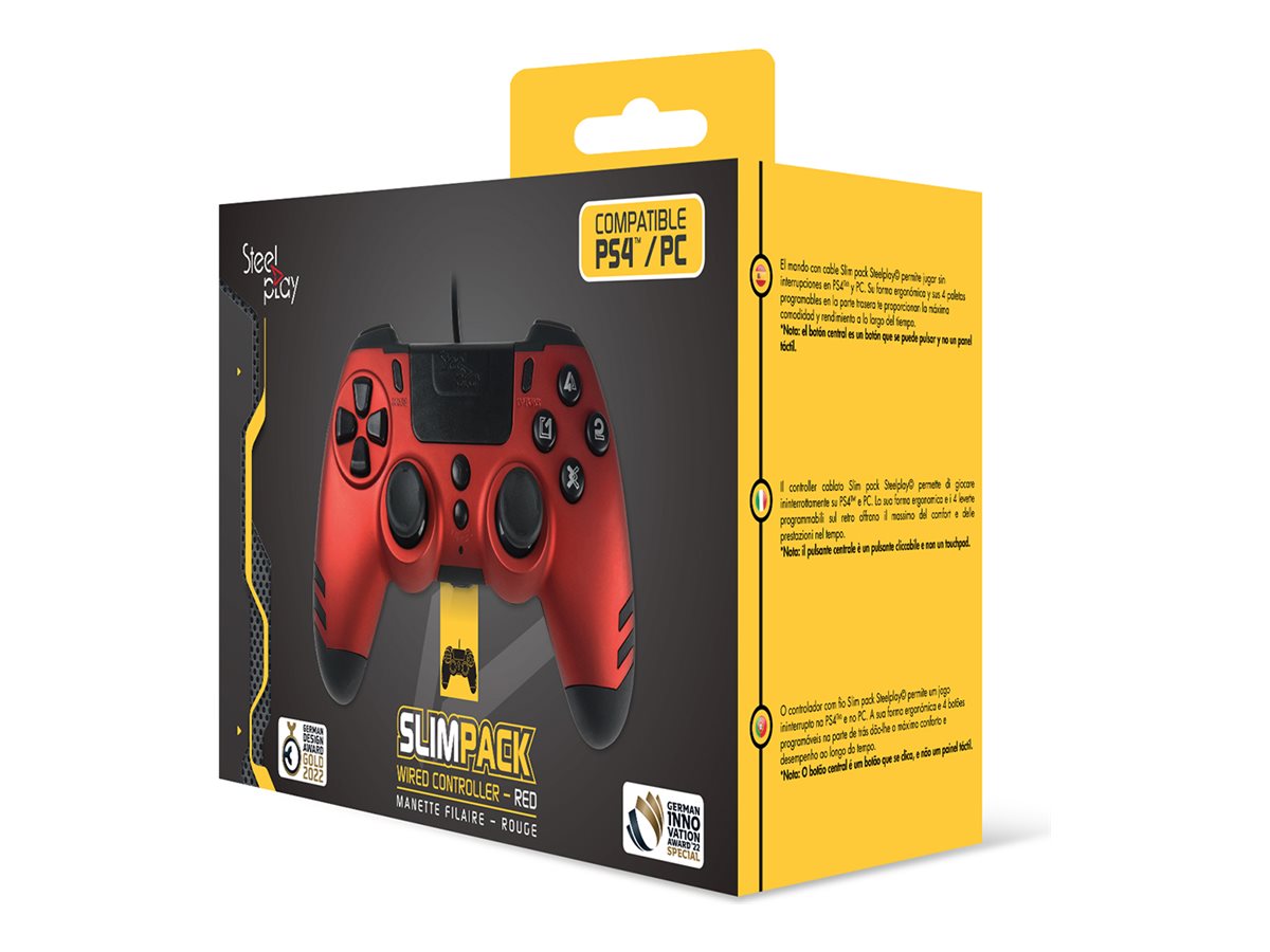 LEXIP X STEELPLAY juhtmega kontroller punane
