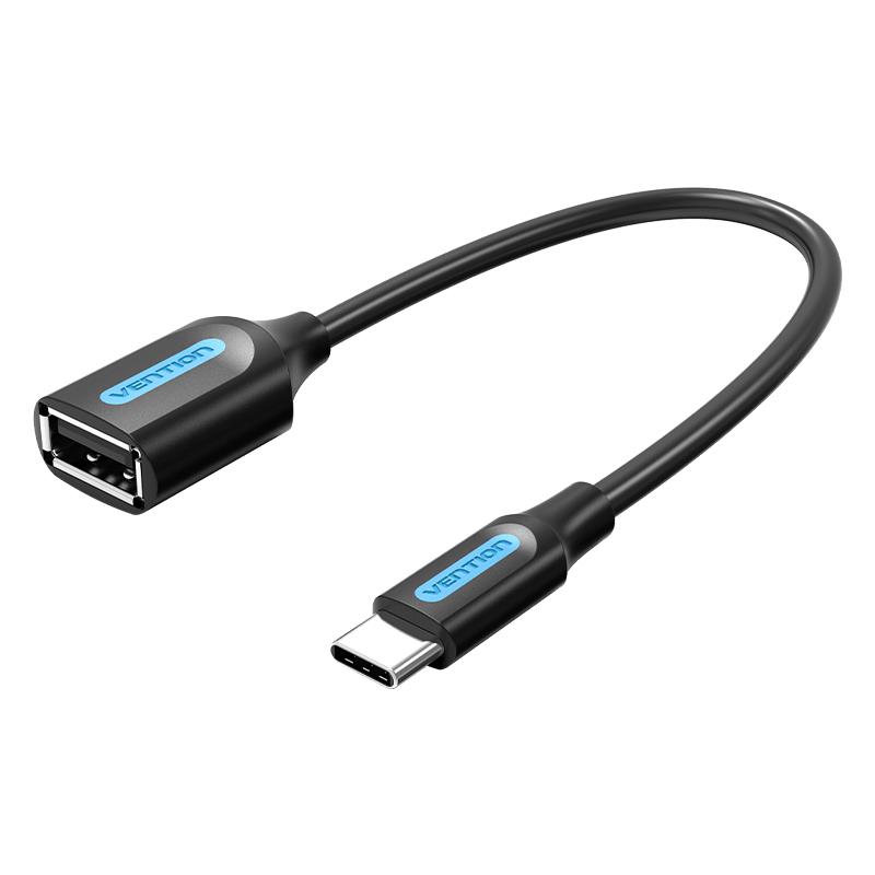 VENTION CCSBB USB 2.0 Type-C isane Type-A emane kaabel 0,15m must
