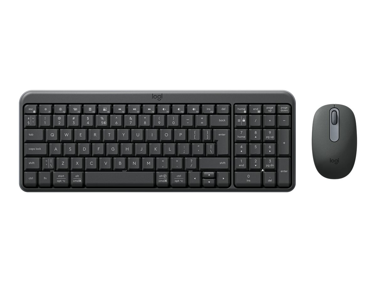 Logitech MK250 juhtmevaba klaviatuur ja hiir (US)