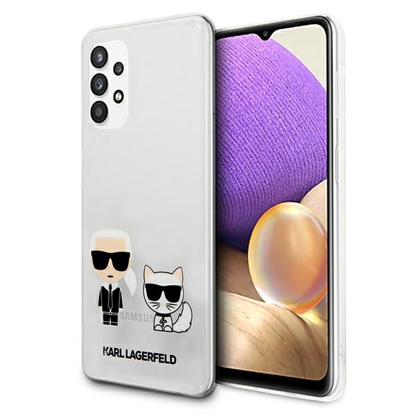 Karl Lagerfeld KLHCA32CKTR A326 A32 5G ümbris läbipaistev Karl & Choupette