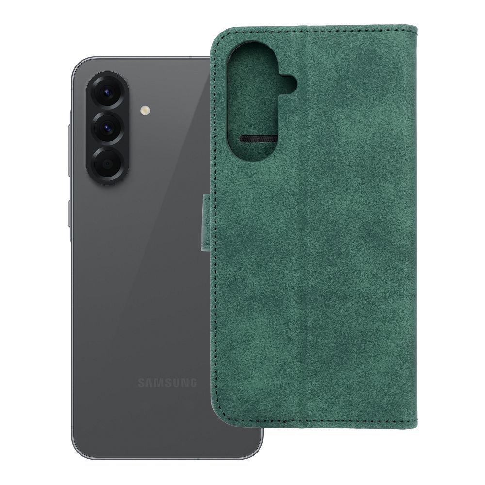 TENDER Book Ümbris jaoks SAMSUNG A56 5G roheline