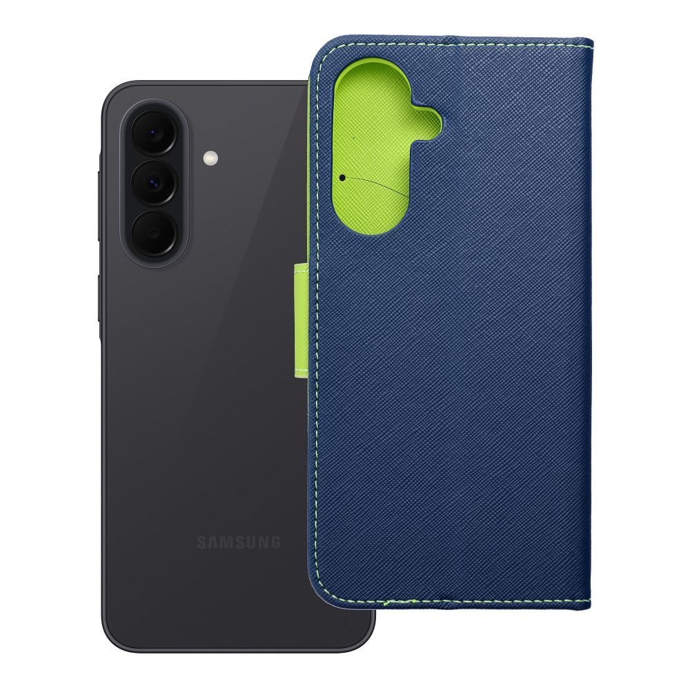FANCY Book ümbris SAMSUNG A37 mereväe / laimi jaoks
