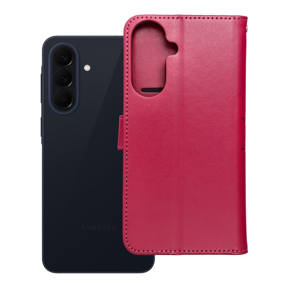 MEZZO raamatu ümbris SAMSUNG A57 5G mandala magenta värviga