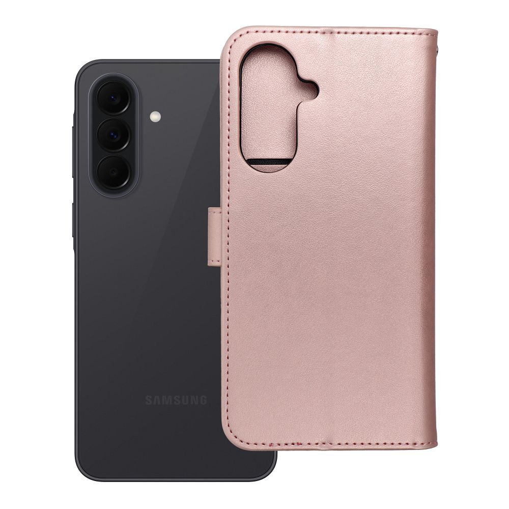 MEZZO Book ümbris SAMSUNG A37 5G puule roosakas kuldne
