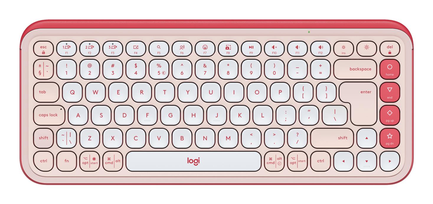 Juhtmevaba klaviatuur WRL POP ICON KEYS/LIL&OFF WH 920-013073 LOGITECH