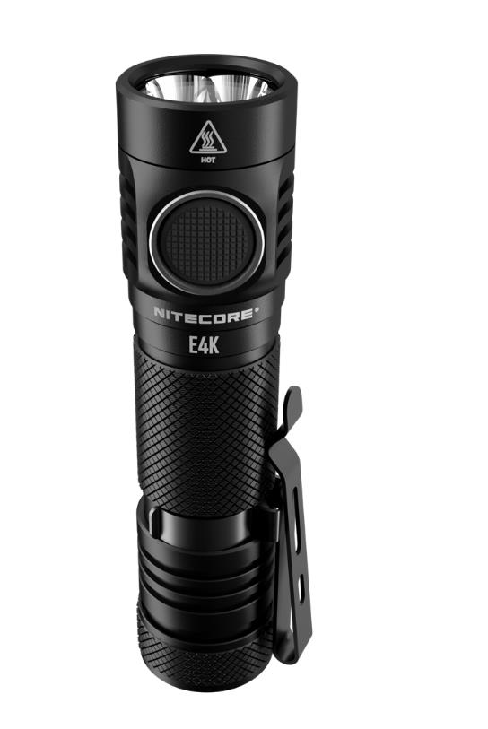 Nitecore E4K Explorer seeria 4400 luumeni taskulamp