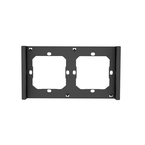 Рамка для двойного выключателя M5 80 SONOFF M5-2C-80-F (графит/чёрный)