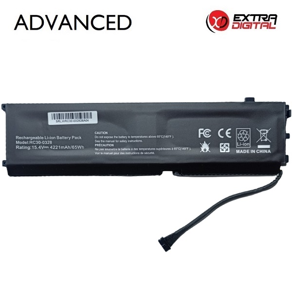 Sülearvuti aku Razer RC30-0328, 4221 mAh, Extra Digital Advanced