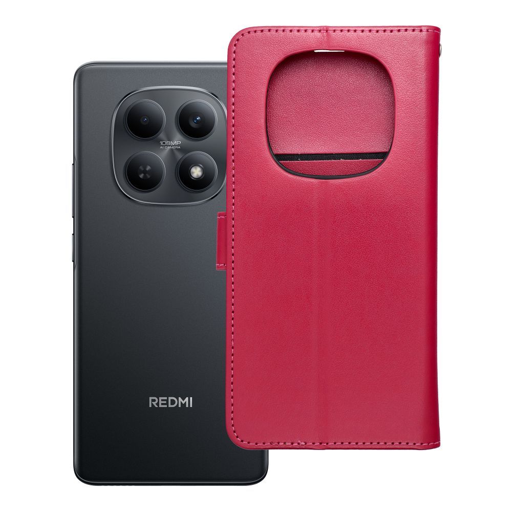 Чехол-книжка MEZZO для Xiaomi Redmi Note 15 5G ловец снов пурпурный