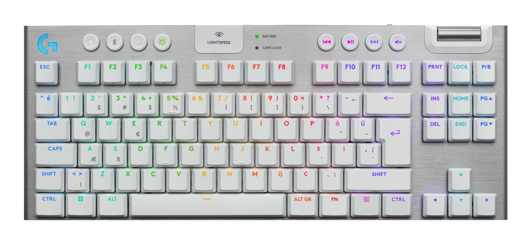 KLAVIATUUR JUHTMEVABA G915 X LIGHTSPEED/TKL WHITE 920-012737 LOGITECH
