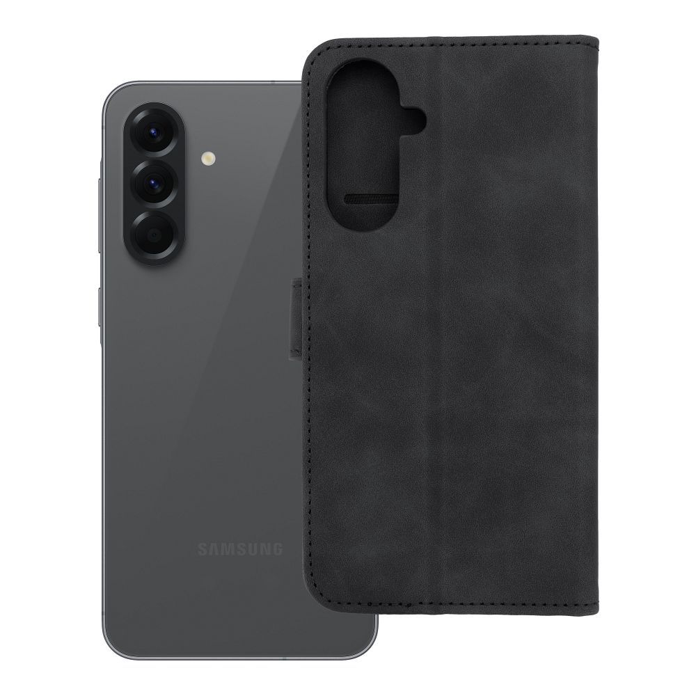 TENDER Book Ümbris jaoks SAMSUNG A56 5G must