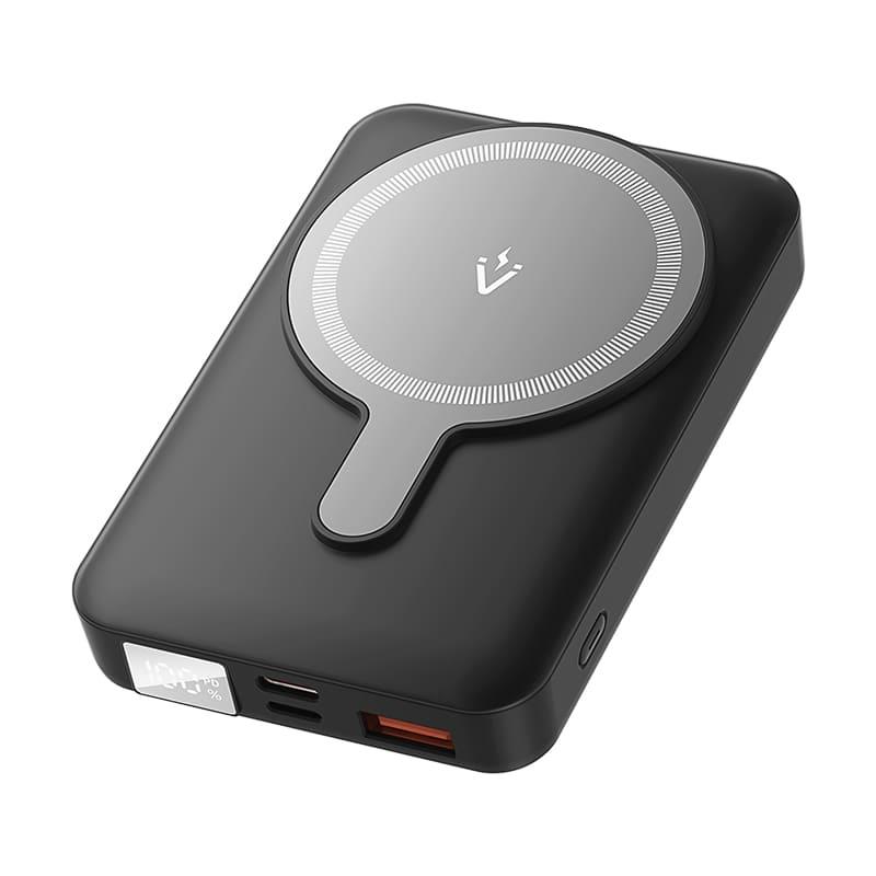 Vention magnetiline juhtmevaba akupank 10000mAh 22.5W (must)