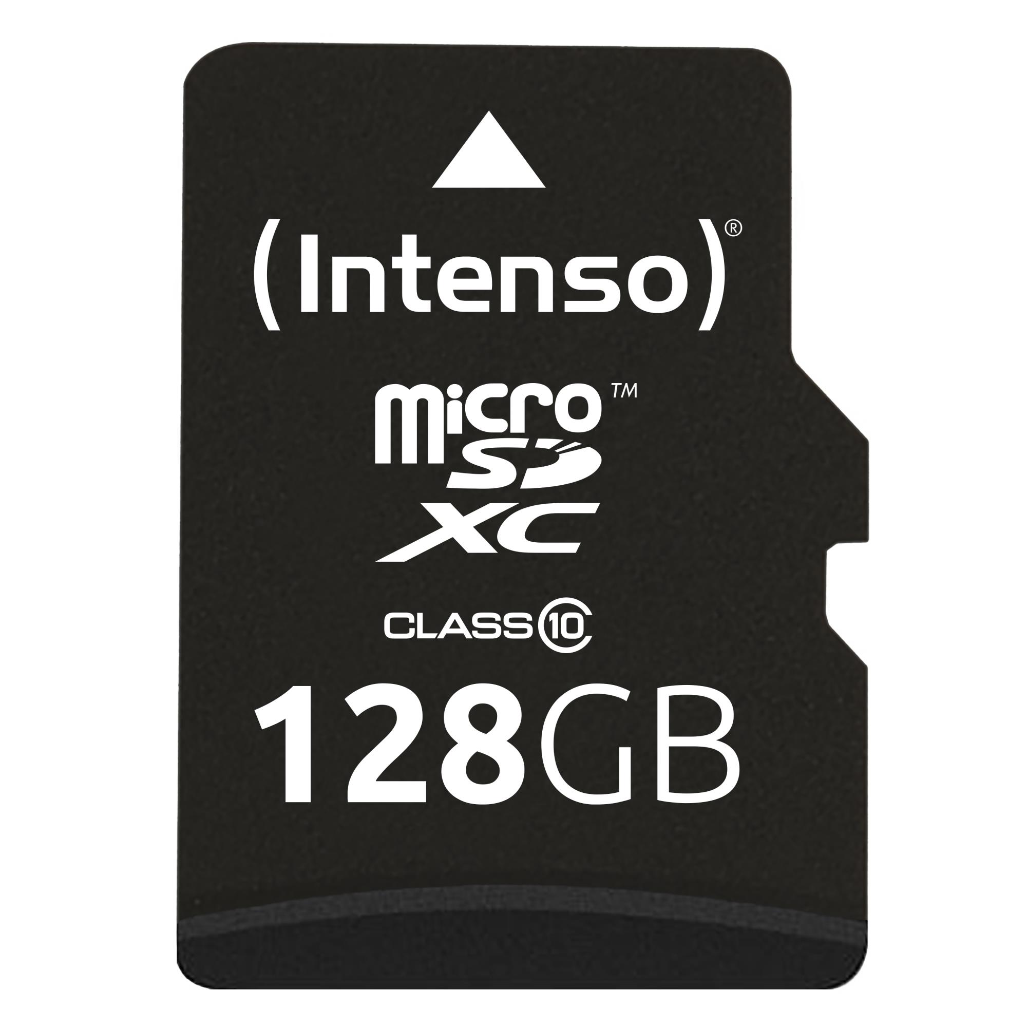 MICRO SDXC MÄLUKAART 128GB C10/ADAPTERIGA 3413491 INTENSO