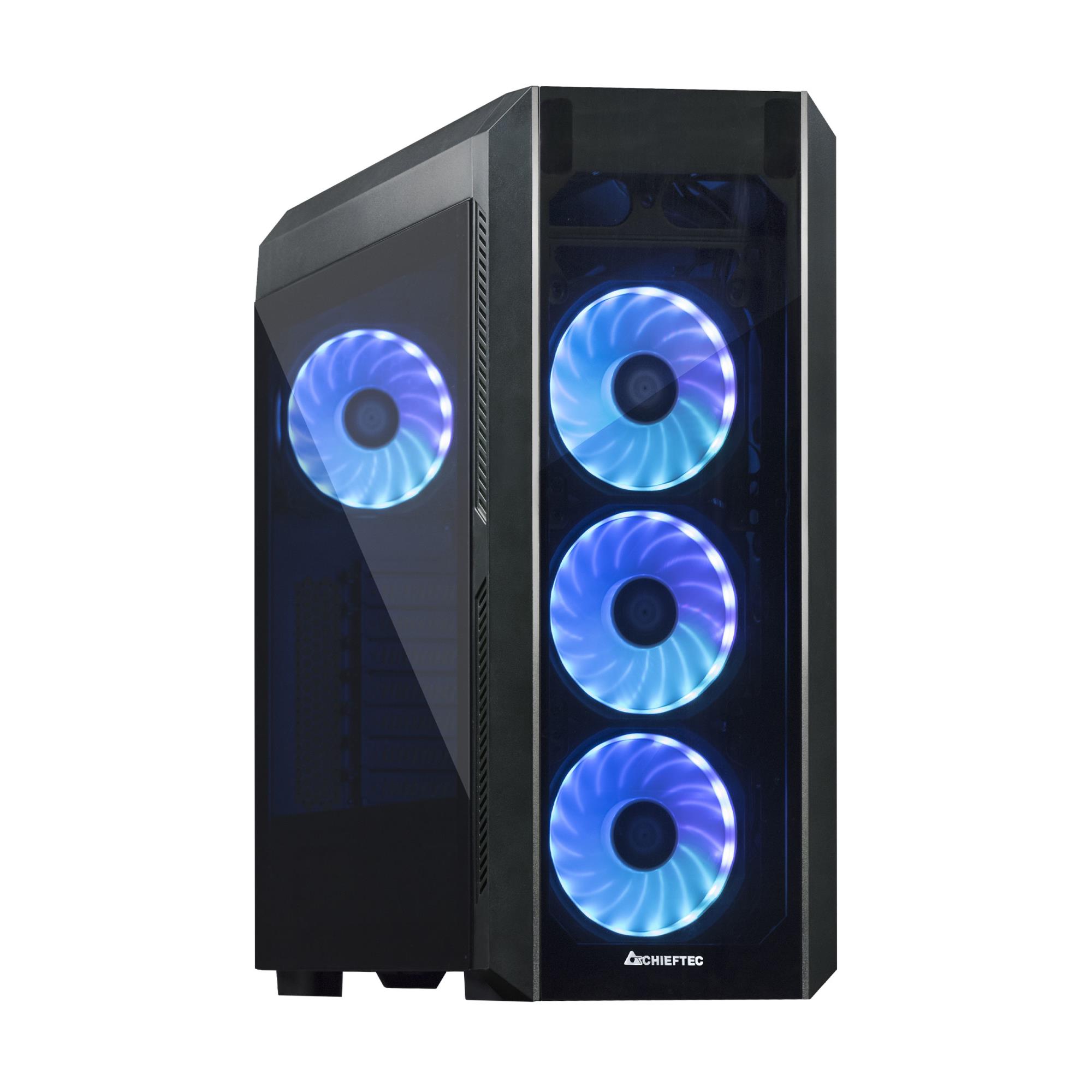 Chieftec Scorpion 3 GL-03B-OP arvutikorpus, MidiTower, ATX, must
