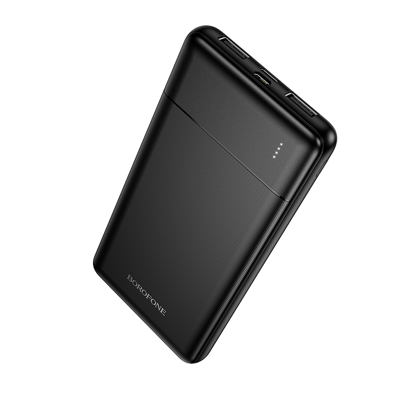 Borofone Power Bank 10000mAh BJ88 Clever - 2xUSB - black