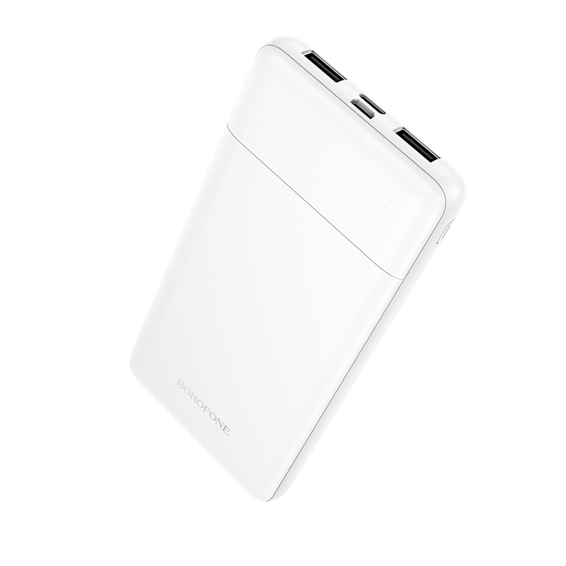 Borofone Power Bank 10000mAh BJ88 Clever - 2xUSB - white