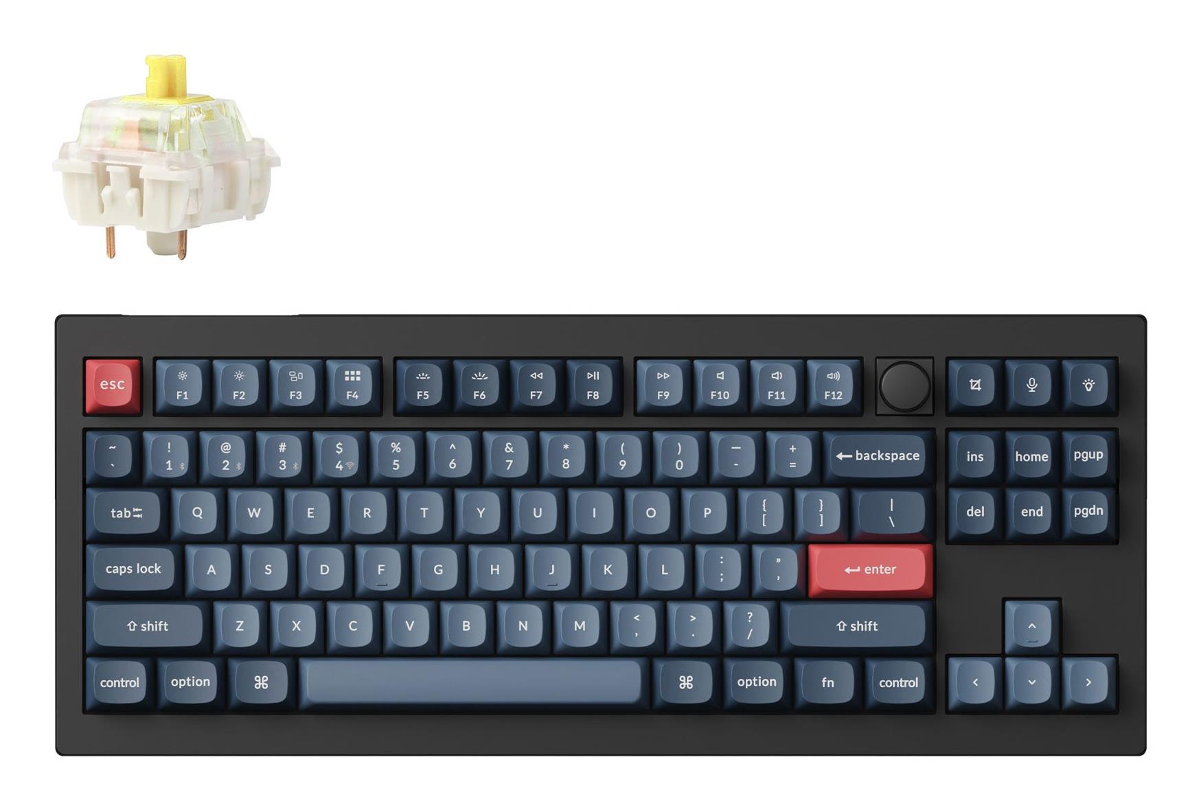 Klaviatuur Keychron WRL V3 Max RGB/Süsinikmust