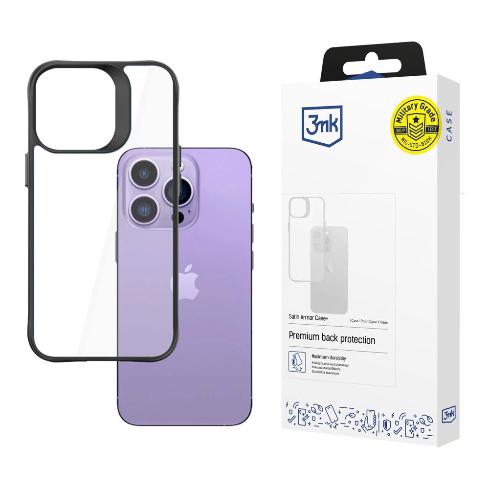 3mk Satin Armor Case+ iPhone 14 Pro Max seeria - must