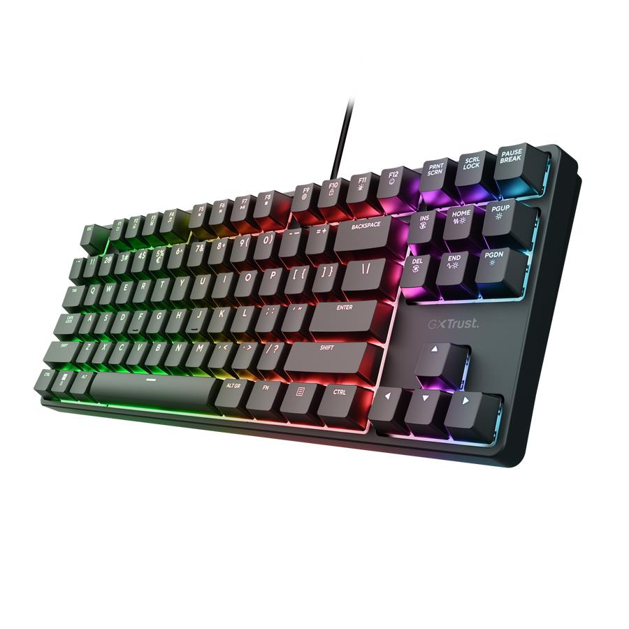 Klaviatuur USB GXT 864 Cada TKL 25724 Trust