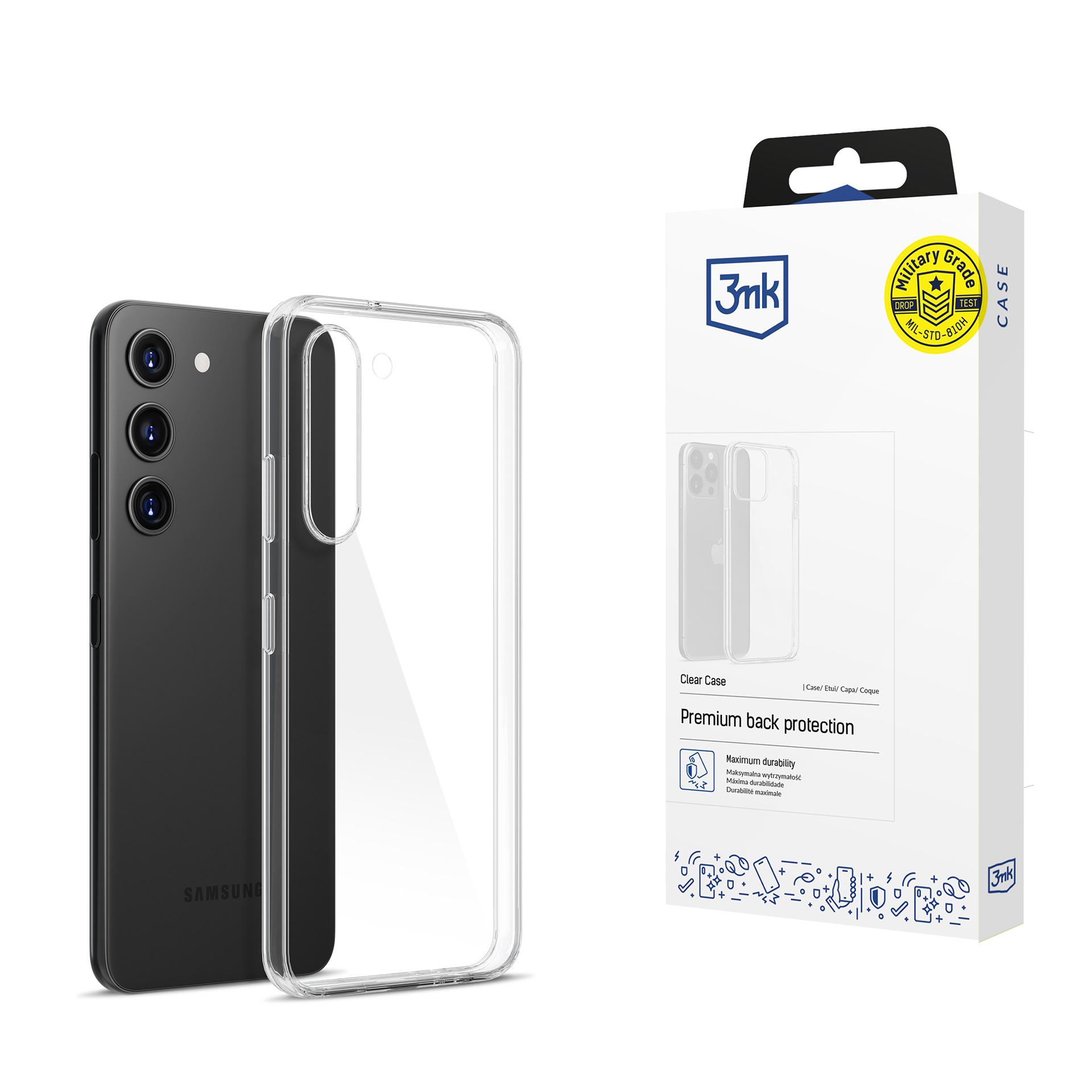 Samsung Galaxy S23 5G - 3mk Clear Ümbris